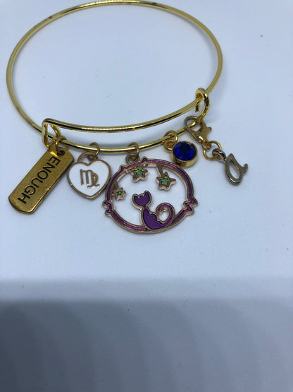 Celestial Kitty Charm Bracelet