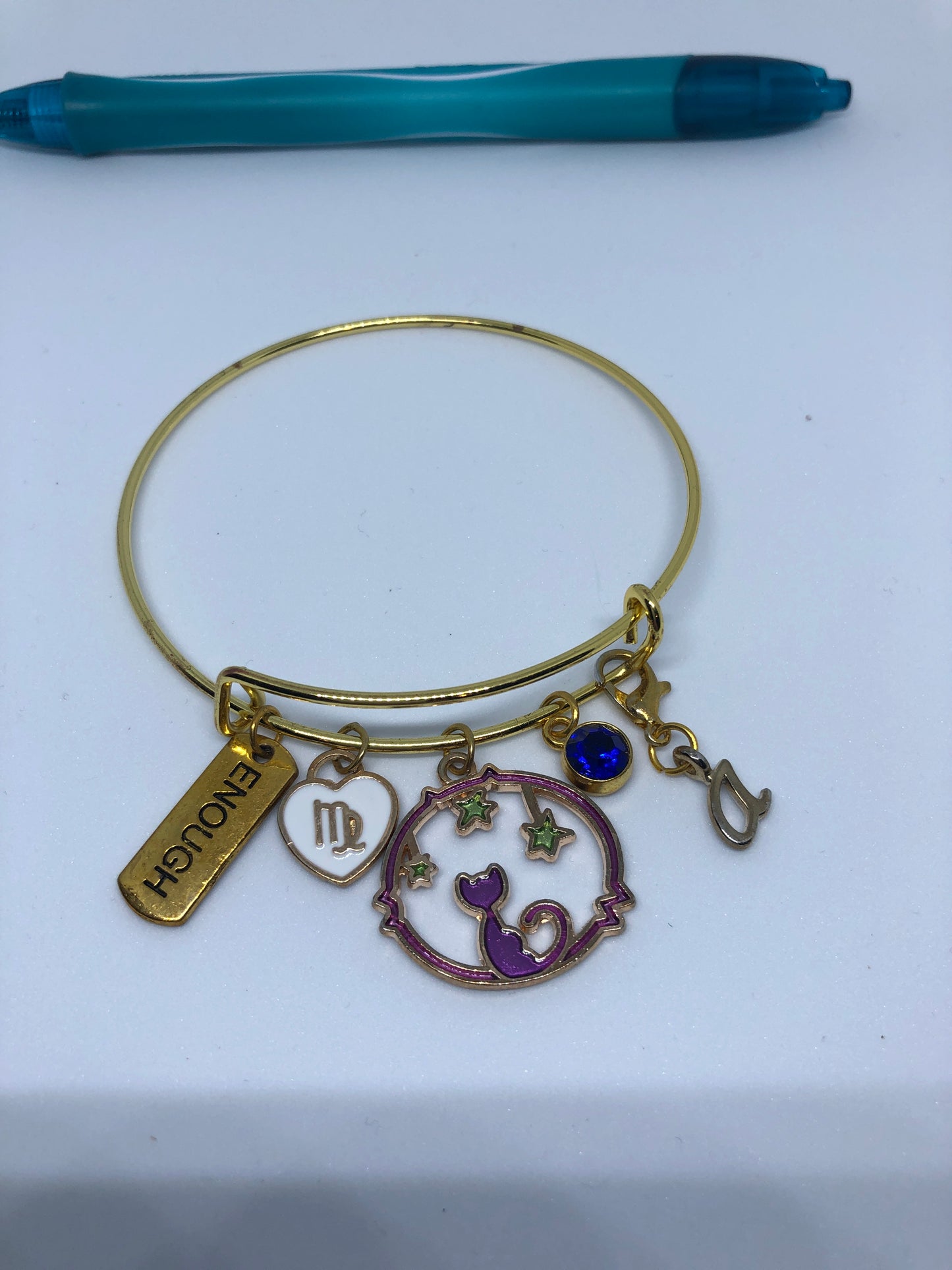 Celestial Kitty Charm Bracelet